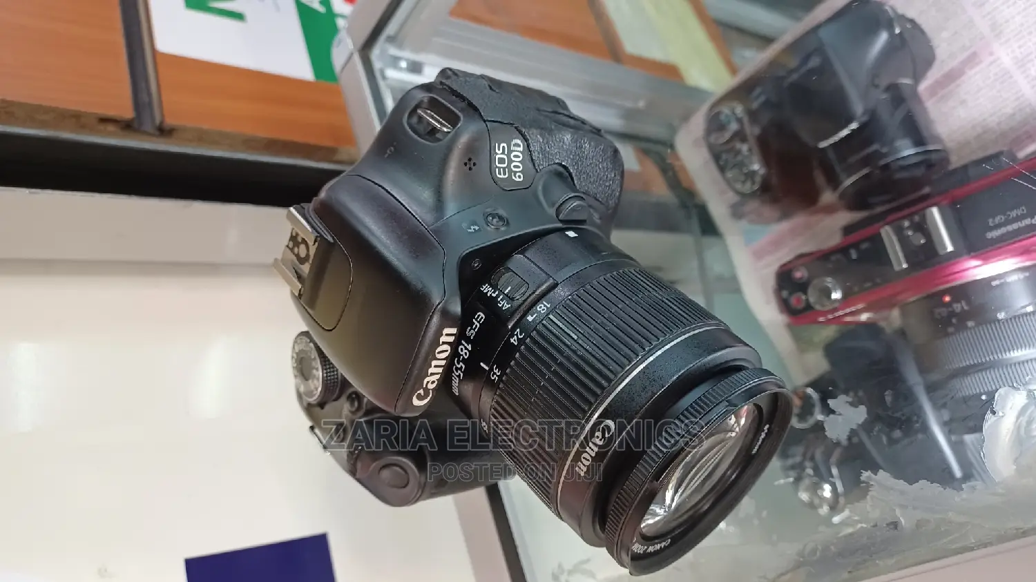 Cano Eos 600d Used Camera With Lens,Battery, Charger,Strap