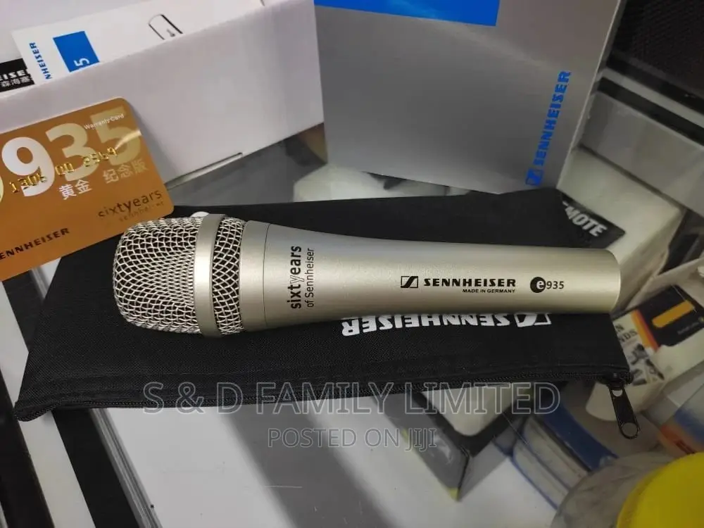 Sennheiser Evolution E935 Dynamic Wire Microphone Gold