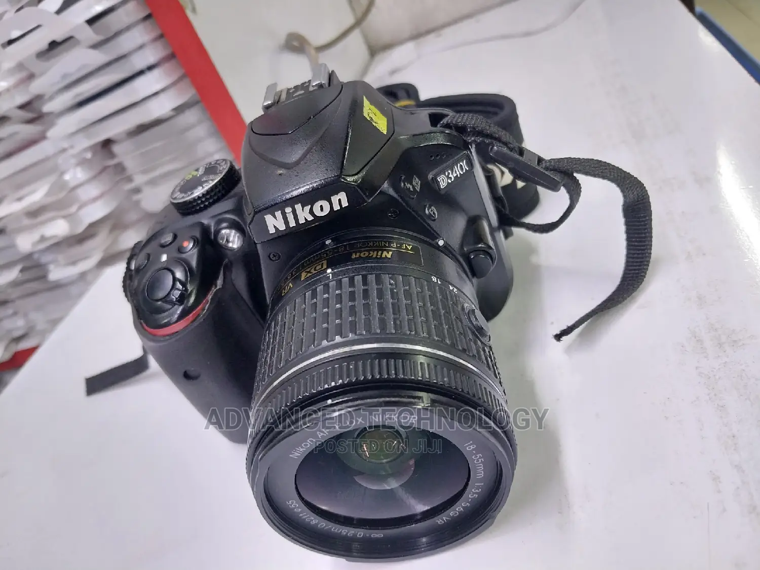 Nikon D3400 With Lense Kit 18-55mm