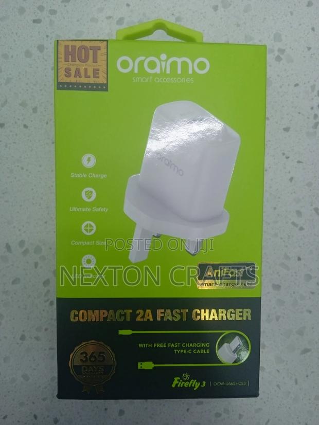 Oraimo Type C Charger - main view