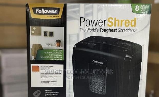 Fellowes Powershred 8MC5 8-Sheet Micro-Cut Paper Shredder - main view
