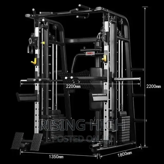 Cable Crossover With Smith Machine