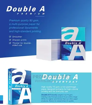Double a Printing/Photocopy Papers