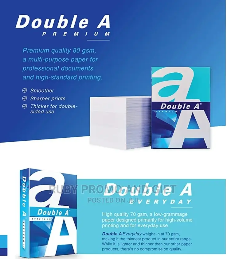 Double a Printing/Photocopy Papers