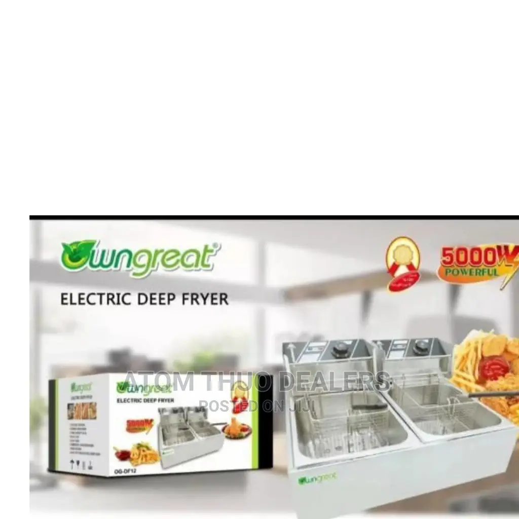 12 Litres Own Great Double Deep Fryer