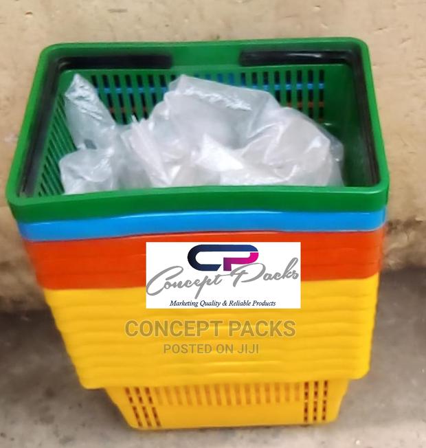 Supermarket-Basket L 44.2 × W 30.7 × H 23.8cm - thumbnail 2