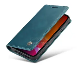 iPhone 12 Mini Retro Flip Leather Wallet Case Blue