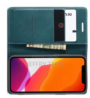 iPhone 12 Mini Retro Flip Leather Wallet Case Blue
