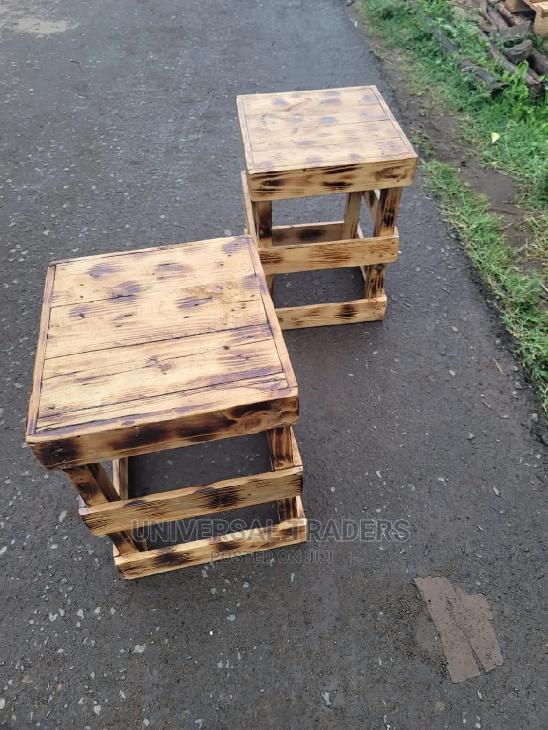 Wooden Pallet Stools Strong and Durable in Roysambu Furniture