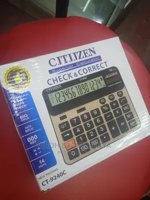 14 Digits Calculator 2way Power Heavy Duty Calculator