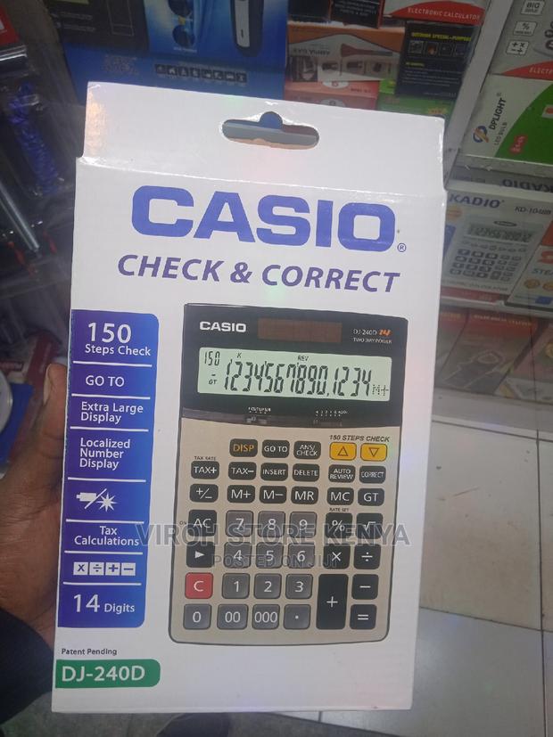 14digits Casio DJ-220D Plus Desktop Calculator / Financial - main view