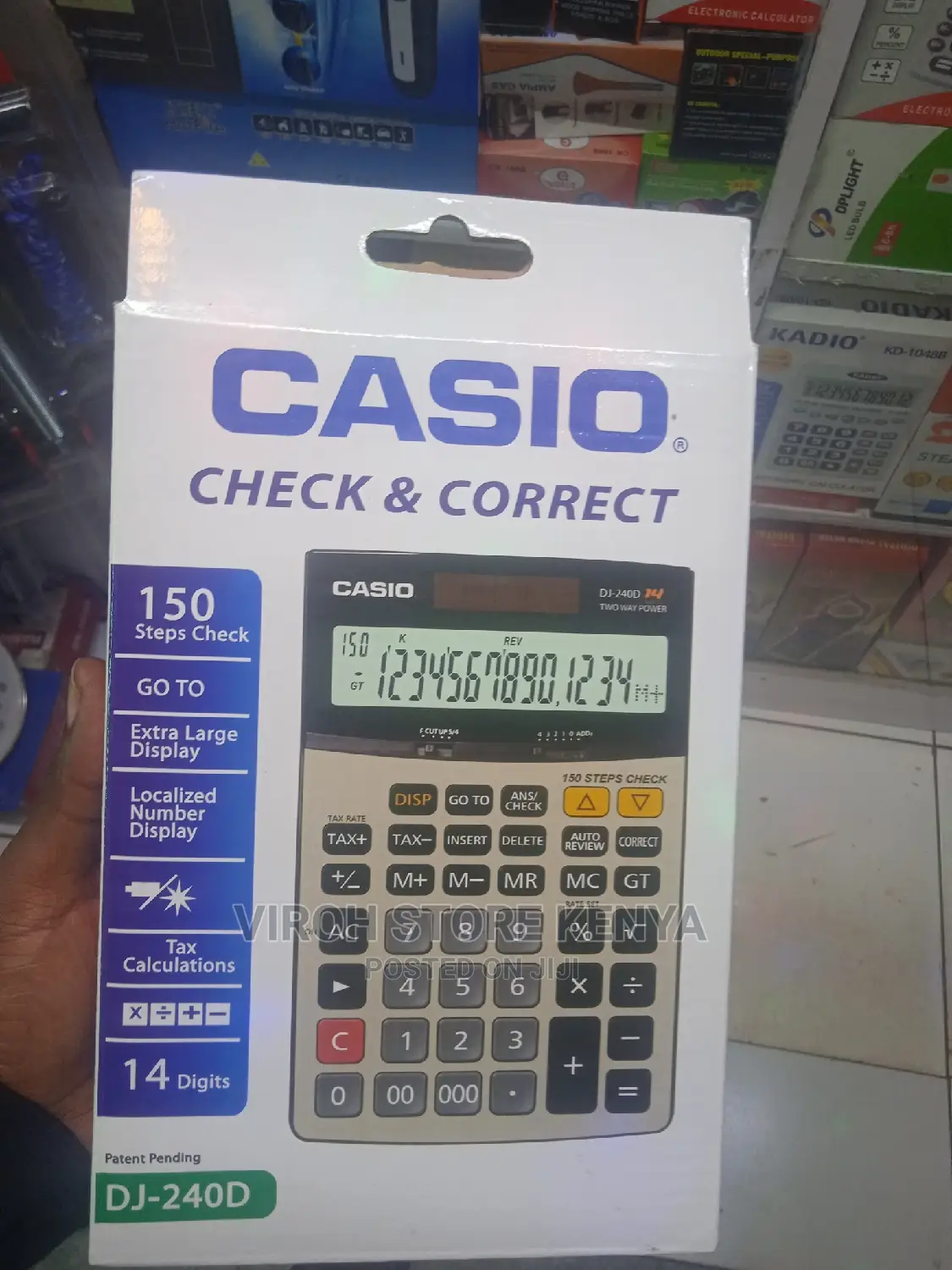14digits Casio DJ-220D Plus Desktop Calculator / Financial
