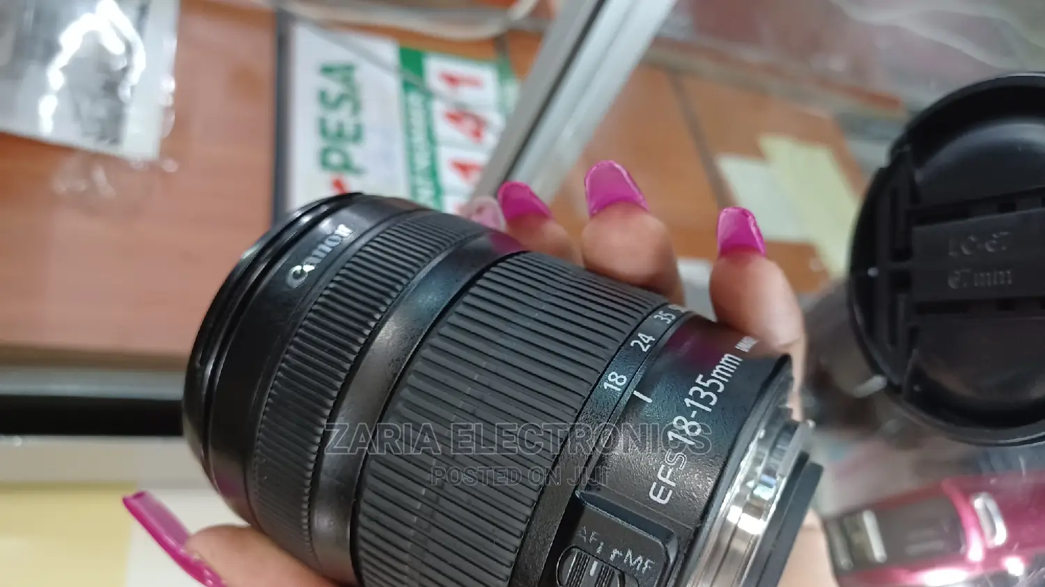 Canon Camers Lens 18-135mm Pre Owned