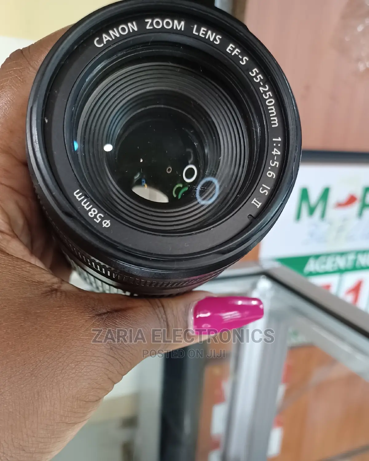 Canon Camera Lens 55-250mm Pre-Owned