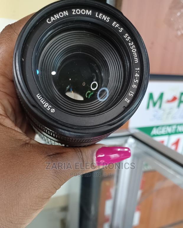 Canon Camera Lens 55-250mm Pre-Owned - thumbnail 2