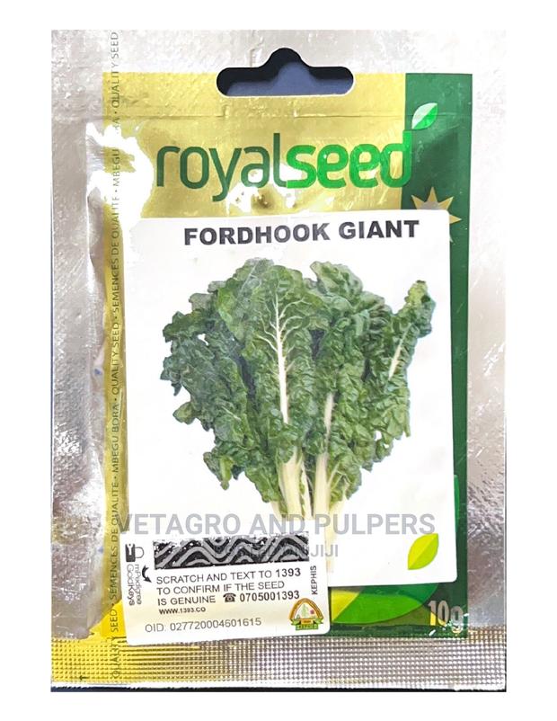 Royal Swiss Chard Fordhook Giant Spinach Seeds