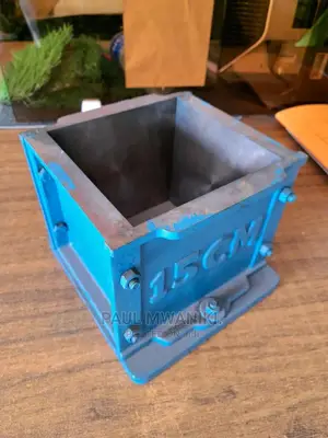 Cast Iron Cube Mould for Concrete Cubes.- Heavy Duty 150mm