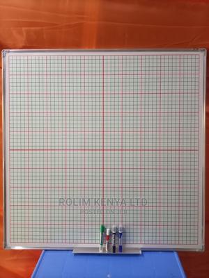 Gridboard Laminated 4ftx4ft Imported Magnetic Graph Board - thumbnail 2