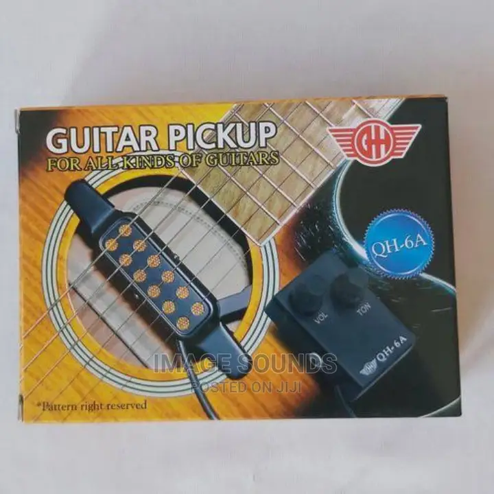 External Pickup for Acoustic Guitar With Volume Control