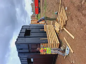 Ongoing 40ft Container Office With Exterior Cladding