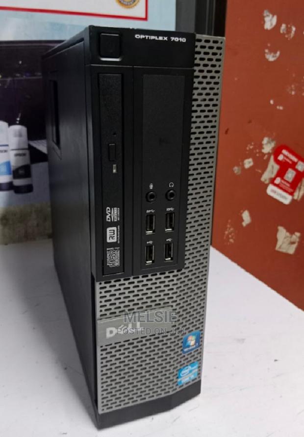 Refurbished Dell CPU Intel Core I5 8gb RAM 500gb CPU - main view