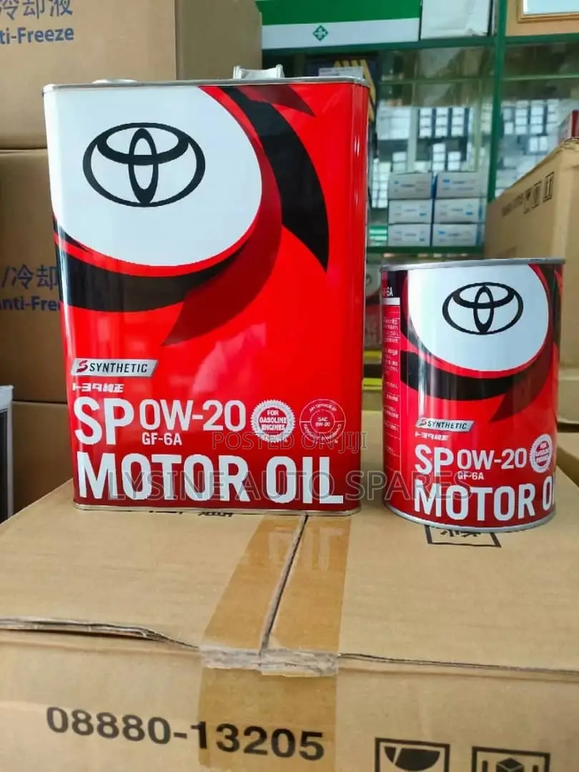 0w-20 Engine Oil Fully Synthetic for Toyota Cars