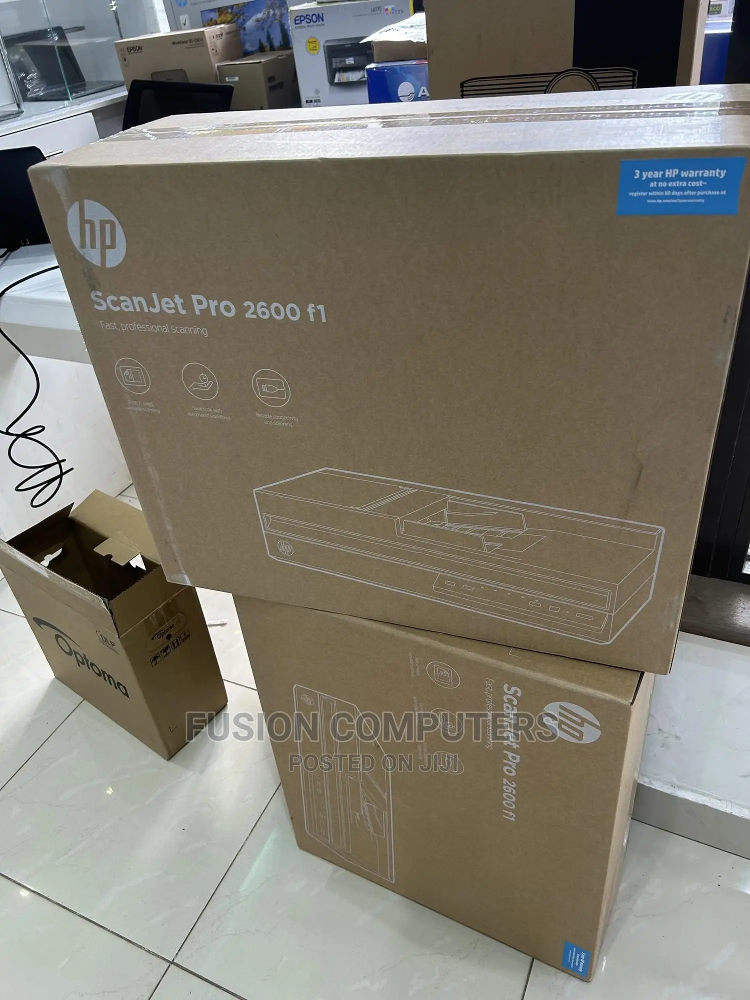 Hp Scanjet Pro 2600 F1 Fast 2-Sided Scanning Document Feeder