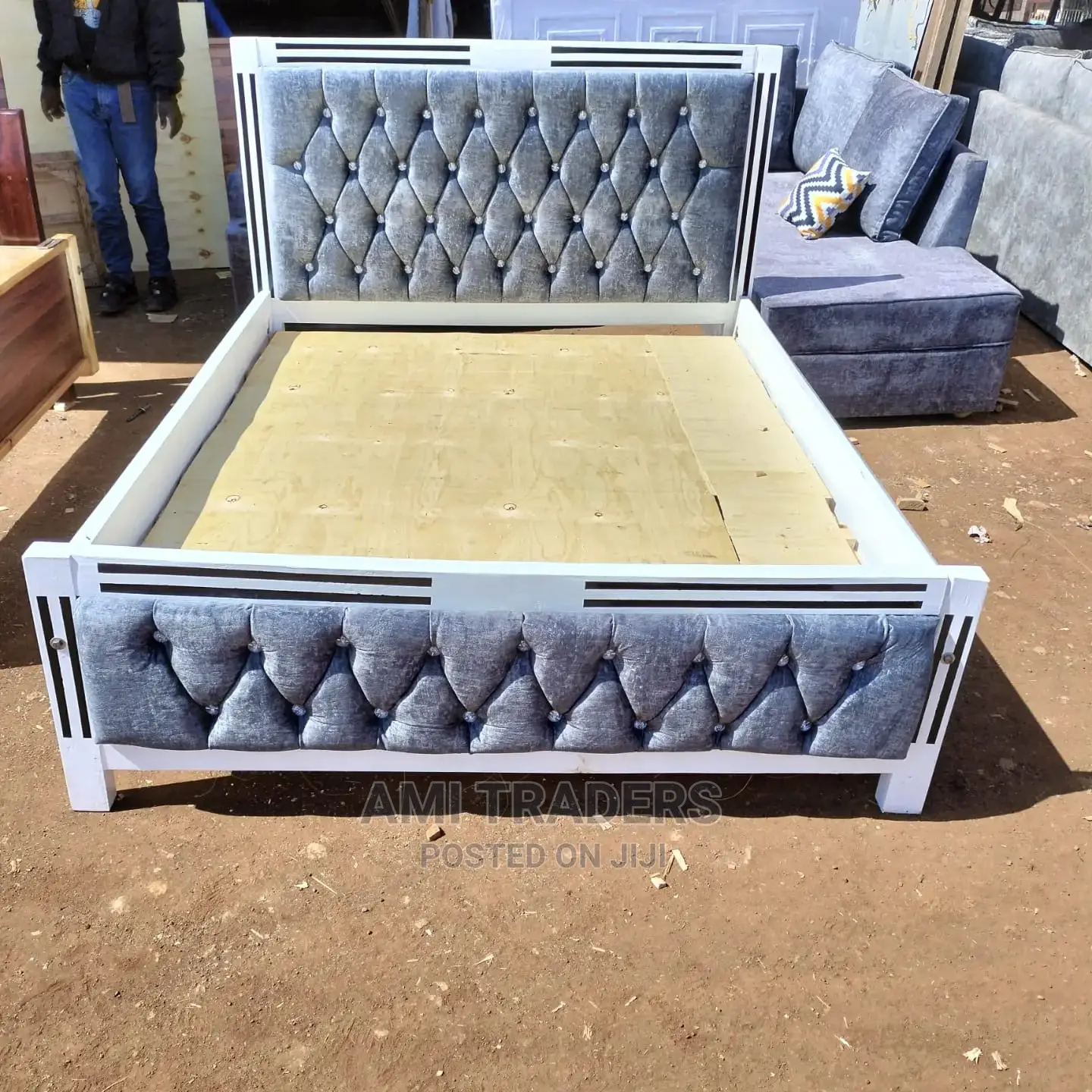 Luxury Tufted Bed