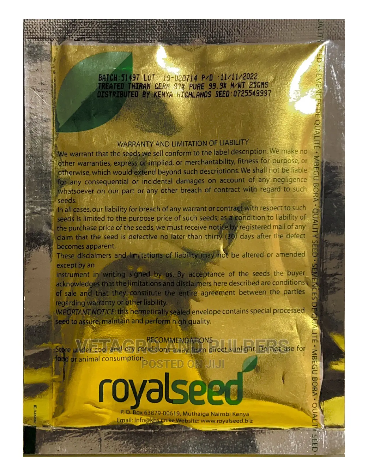 Royal Sweet Basil CNGB 5003 Hybrid