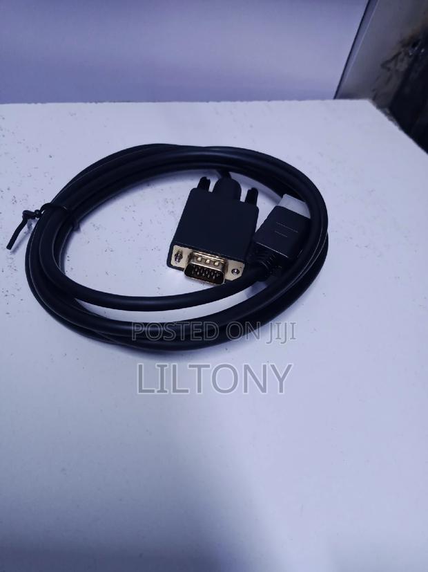 Display Port to VGA Cable - main view