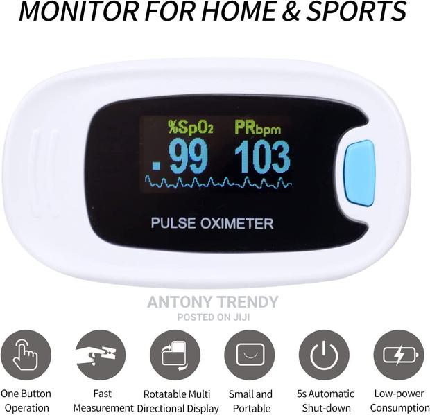 Pulse Oximeter-Measures Oxygen Saturation - main view