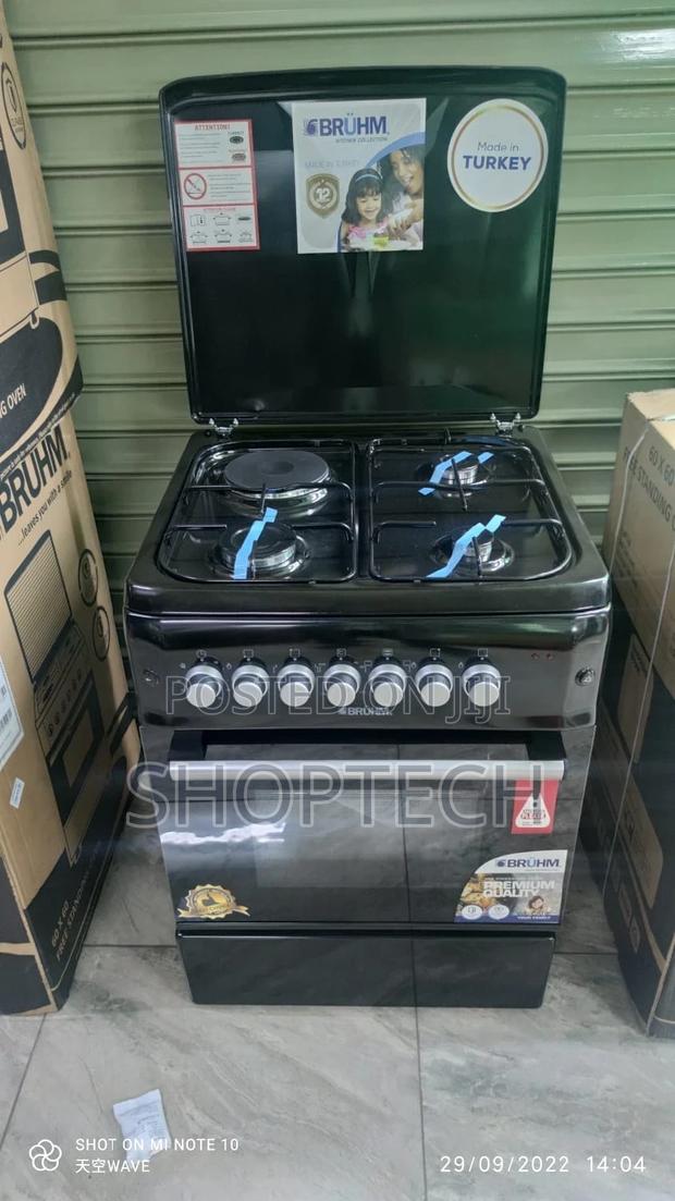 Bruhm 60*60 Cm 3+1 Electric With Electric Oven - main view