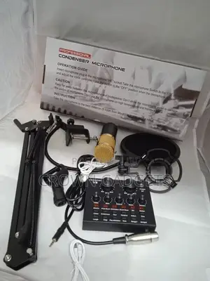Bm800 Professional Condenser Studio Microphone V8 Sound