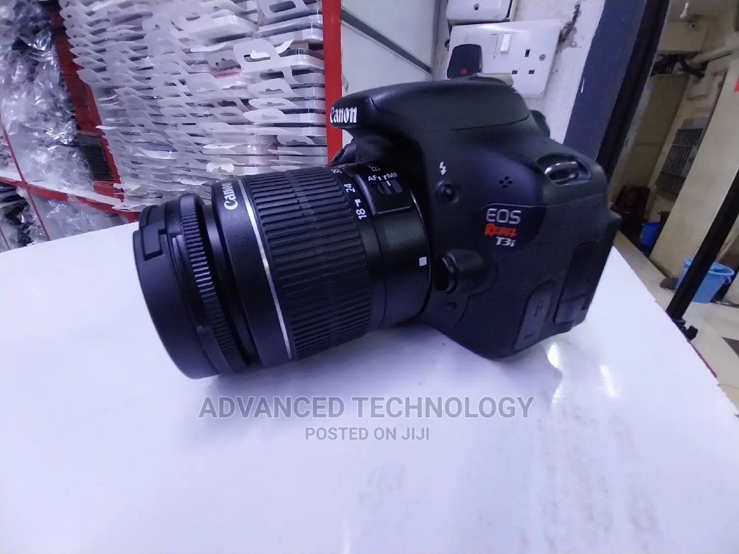 Canon Rebel T3i/600d With Kit Lense 18-55mm
