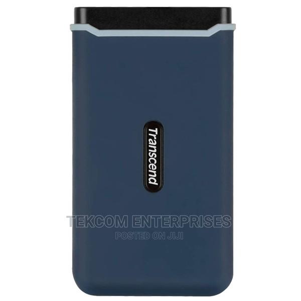 Transcend ESD370C Portable External SSD 1TB – Navy Blue – - main view