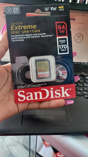 Sd 64gb Extreme 170mbps, Camera Card - main view