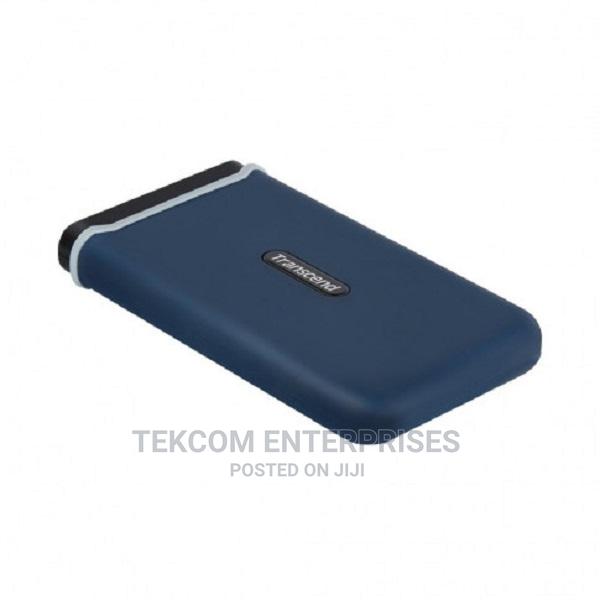 Transcend ESD370C Portable External SSD 1TB – Navy Blue – - thumbnail 2