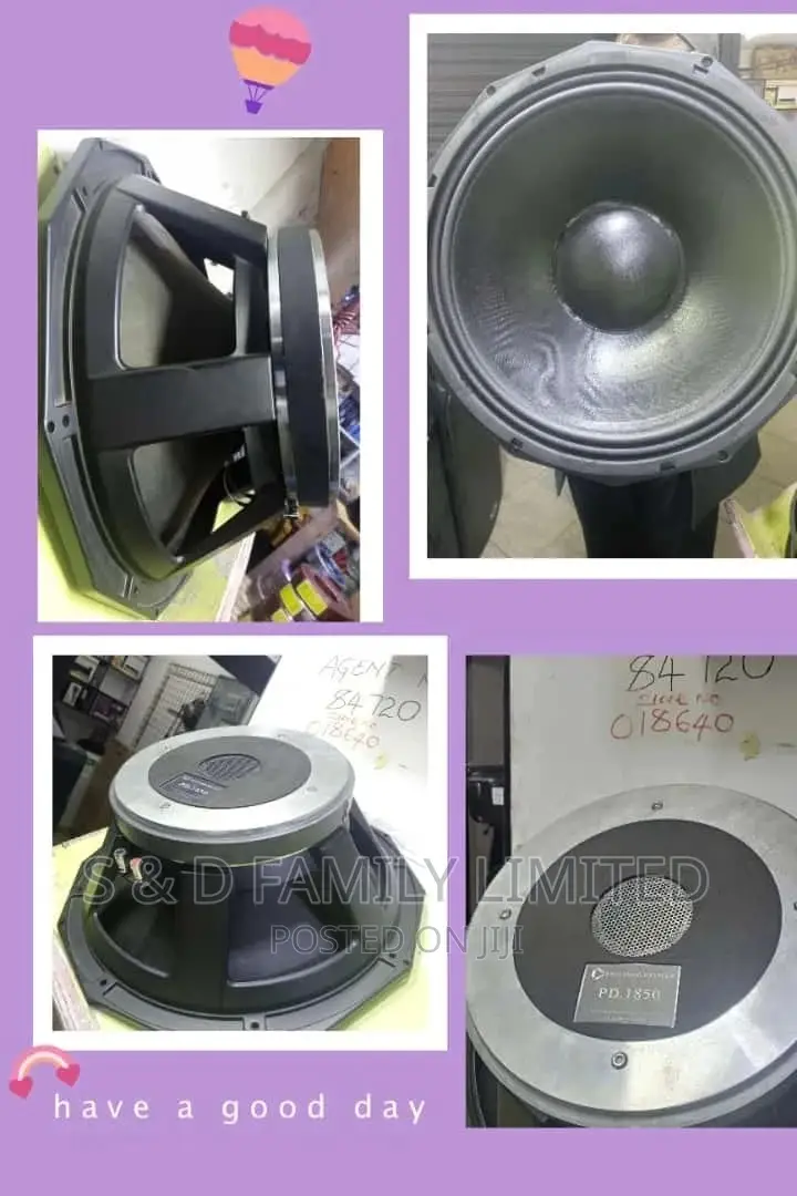 PD 18 Inch Subwoofer Speaker