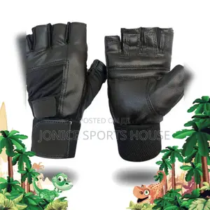 Leather Gym Gloves