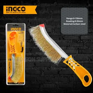 Ingco Wire Brusher 250mm Premium Heavy Duty Wire Brush