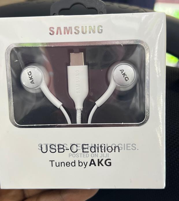 Akg White Type C Wired Earphones - main view