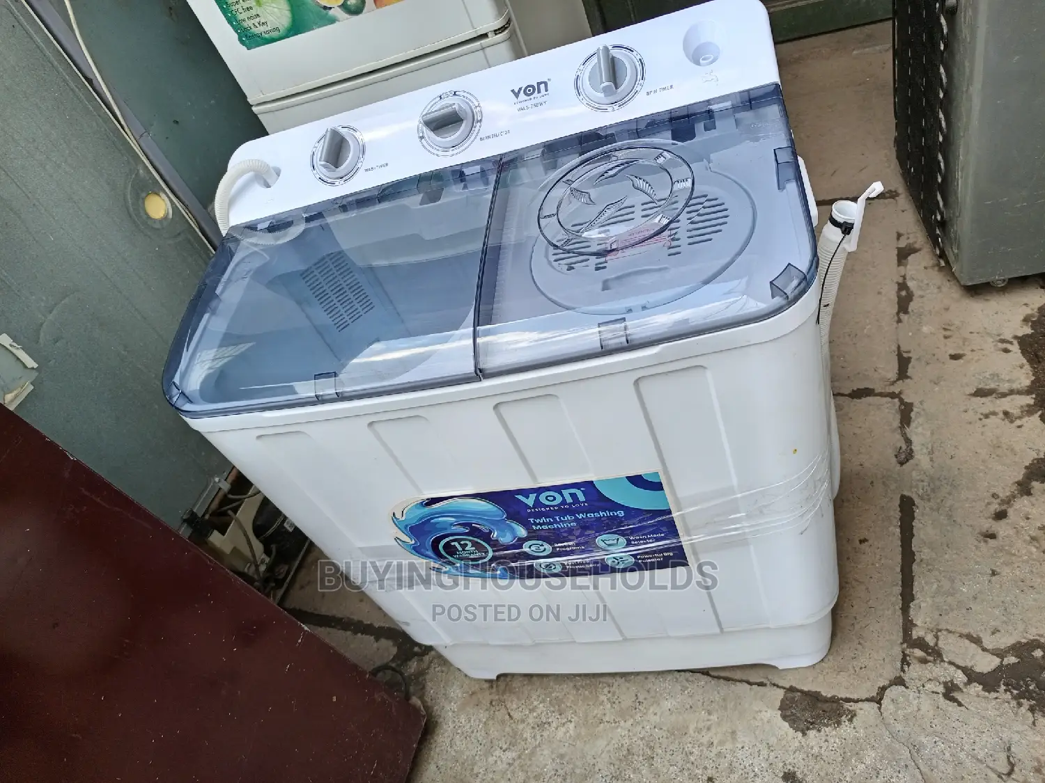 Von 8kg Washing Machine Top Loader