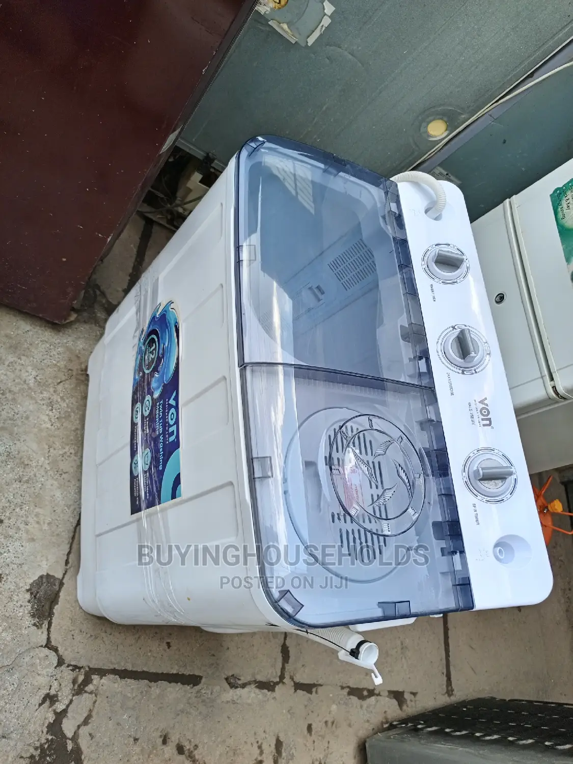 Von 8kg Washing Machine Top Loader