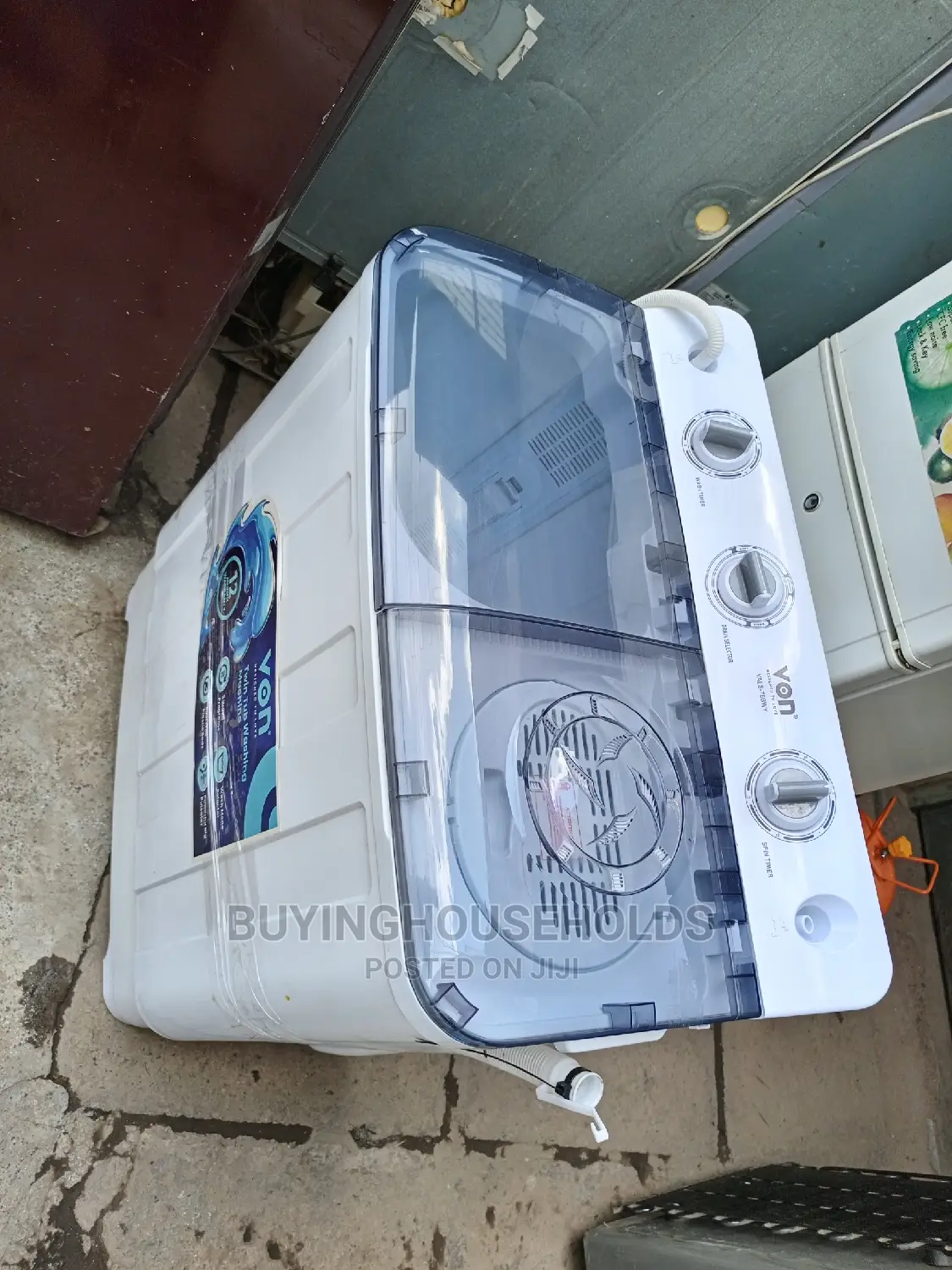 Von 8kg Washing Machine Top Loader