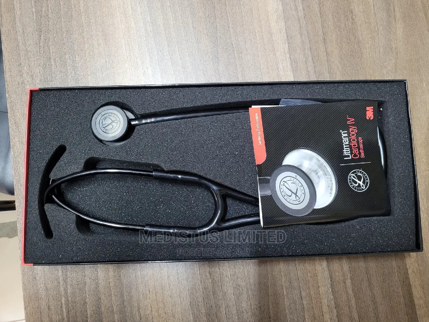 Littmann Cardiology IV{Black Finish}