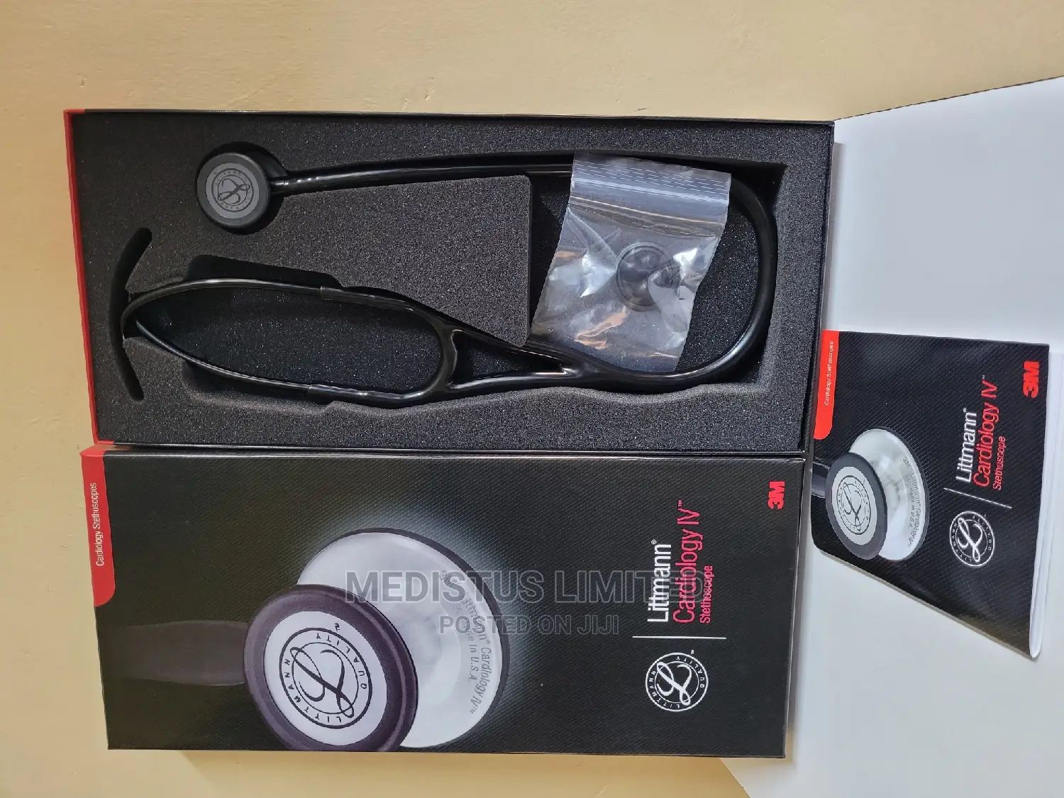 Littmann Cardiology IV{Black Finish}