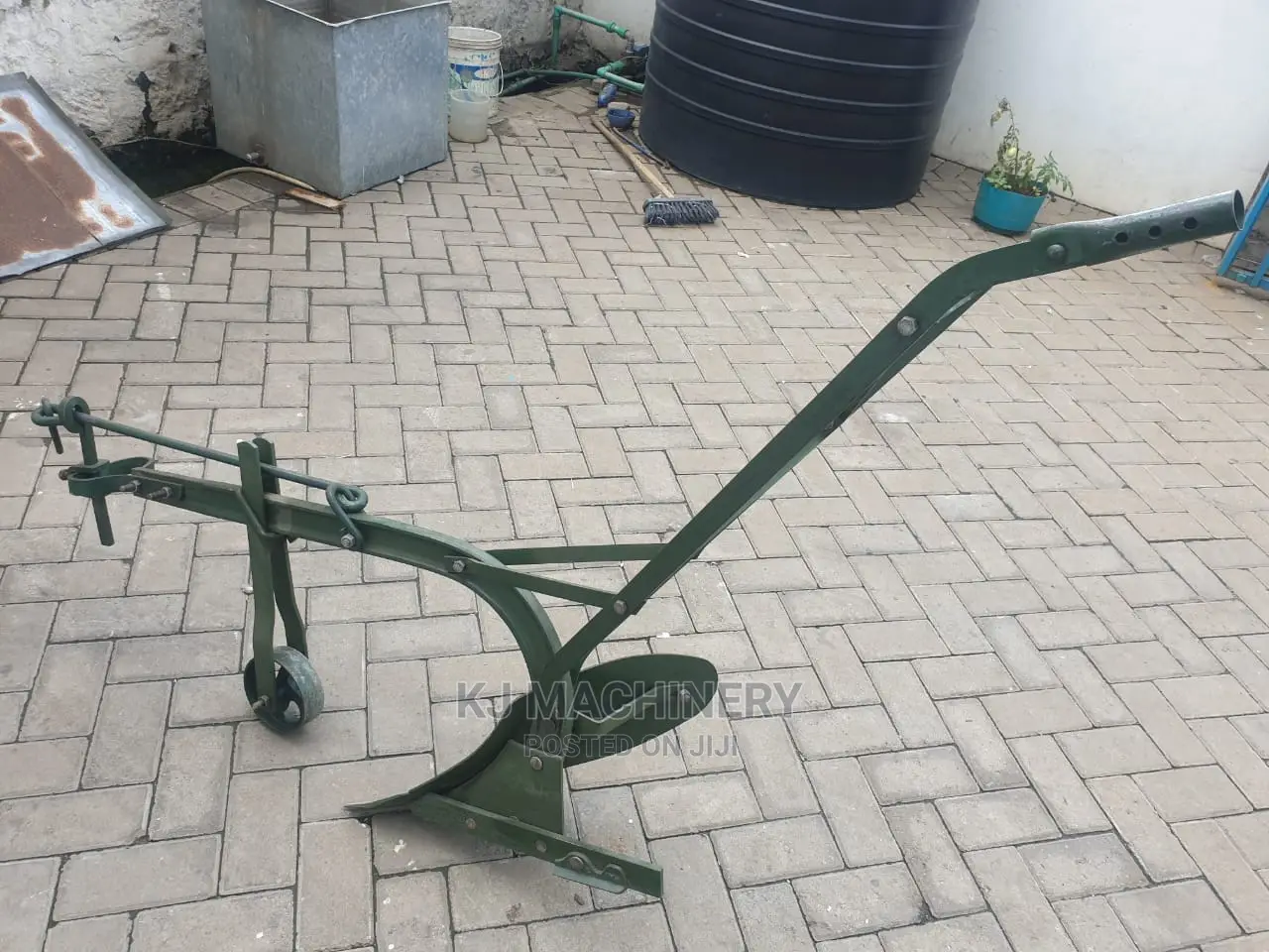 Oxen Towed Plough