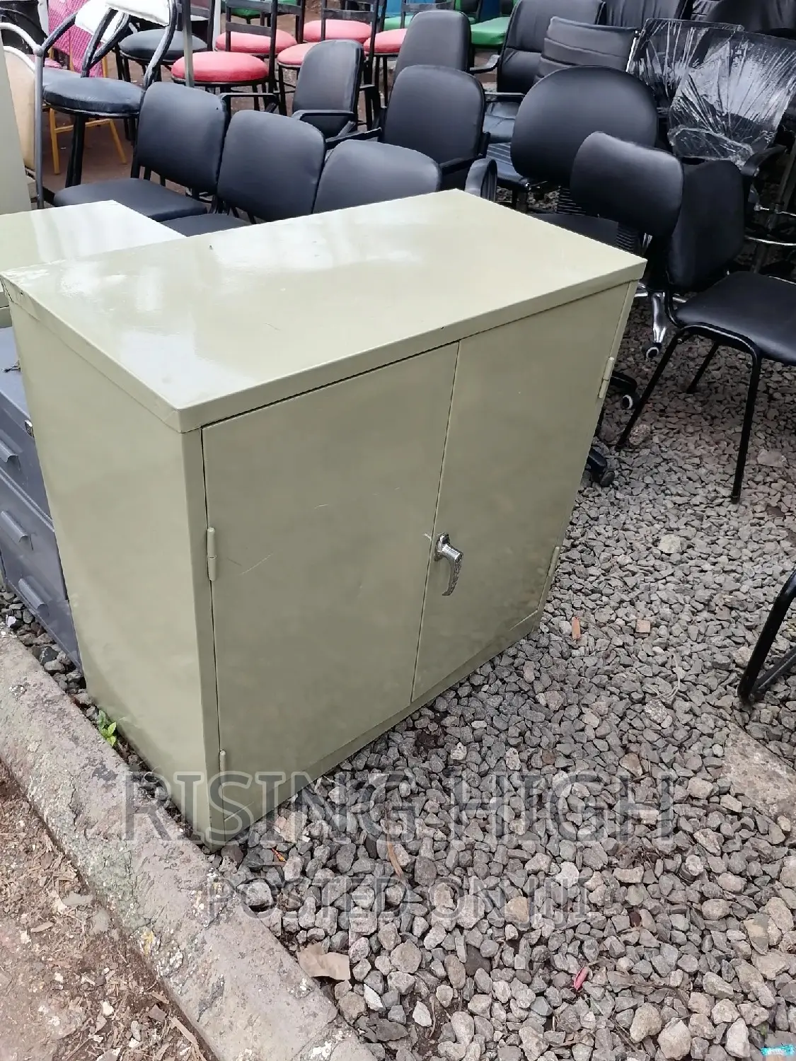 Half Stationary Filing Cabinets.