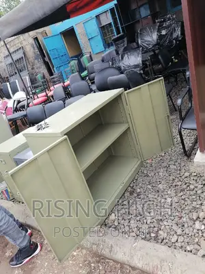 Half Stationary Filing Cabinets.