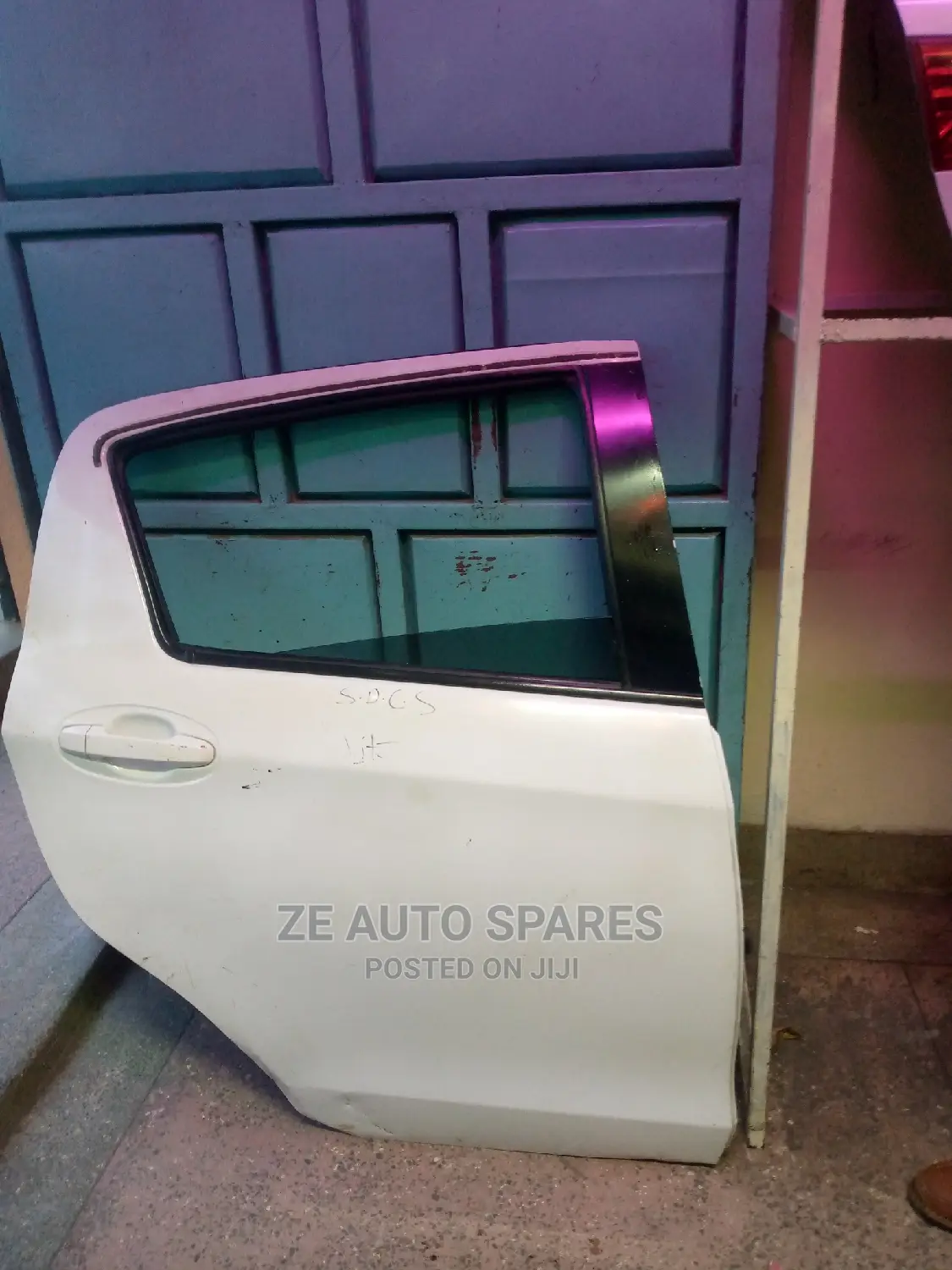Vitz 2014 Back RHS Door